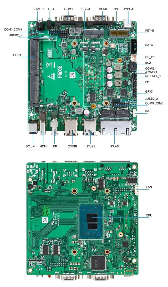 ad30nu industrial motherboard view 2