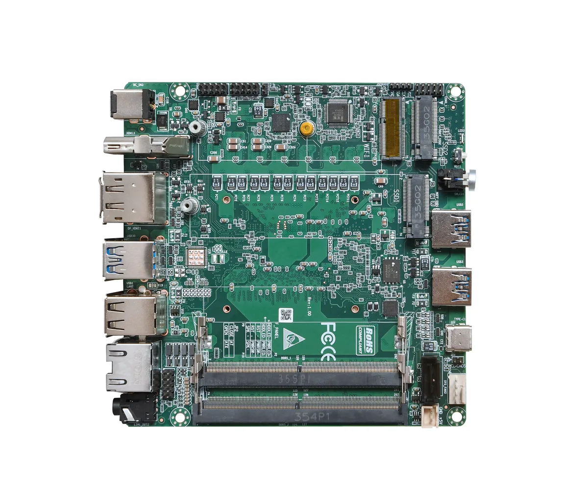 ad600na industrial motherboard view 2