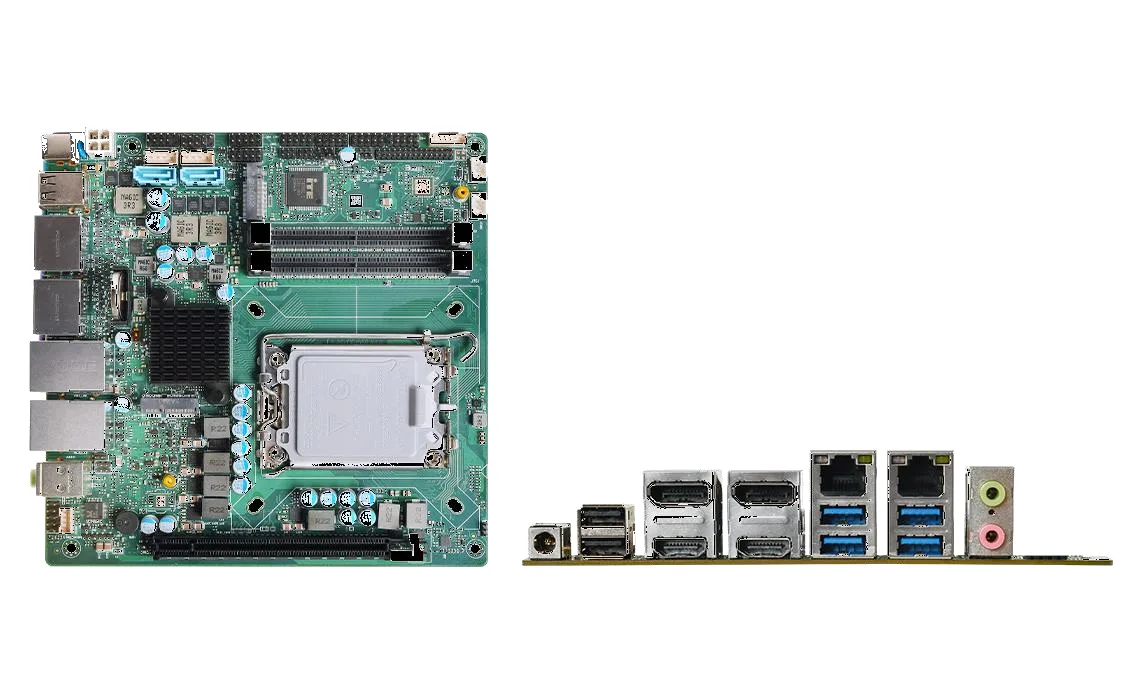 itx660b industrial motherboard view 2