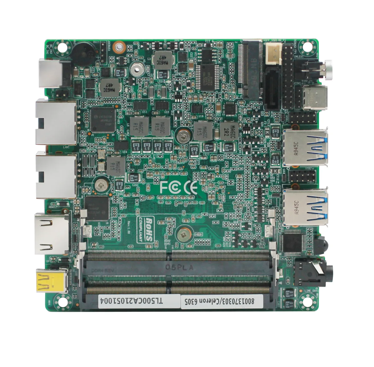 tl500ca industrial motherboard view 2
