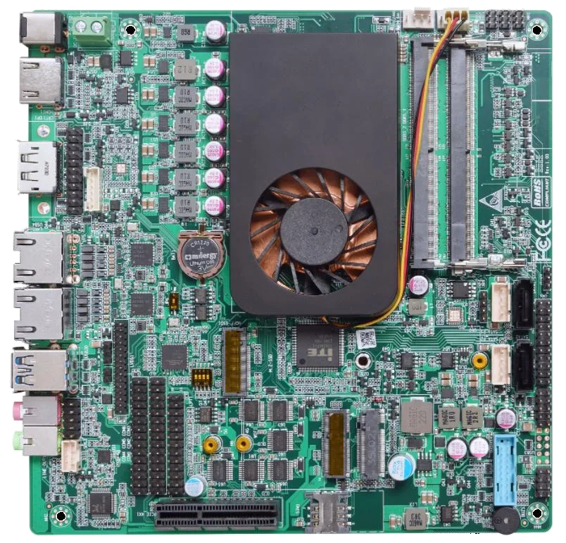 top600b industrial motherboard view 2