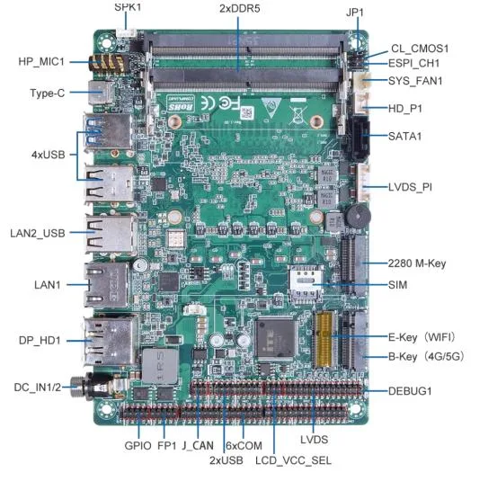 ut1003aw industrial motherboard view 5